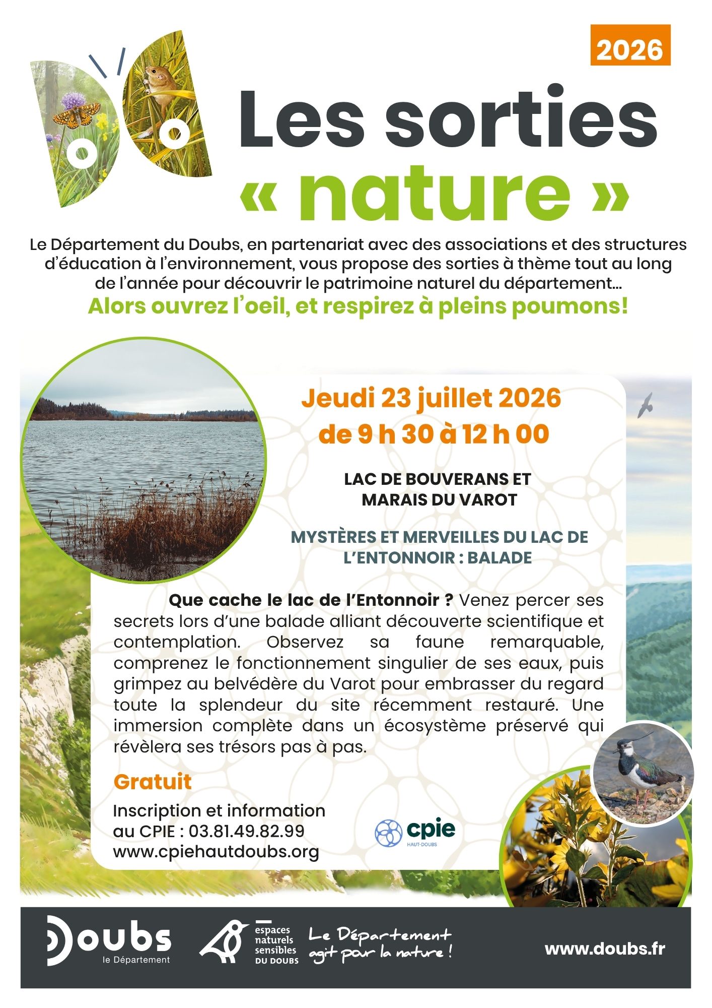 Sortie 23.07.2026